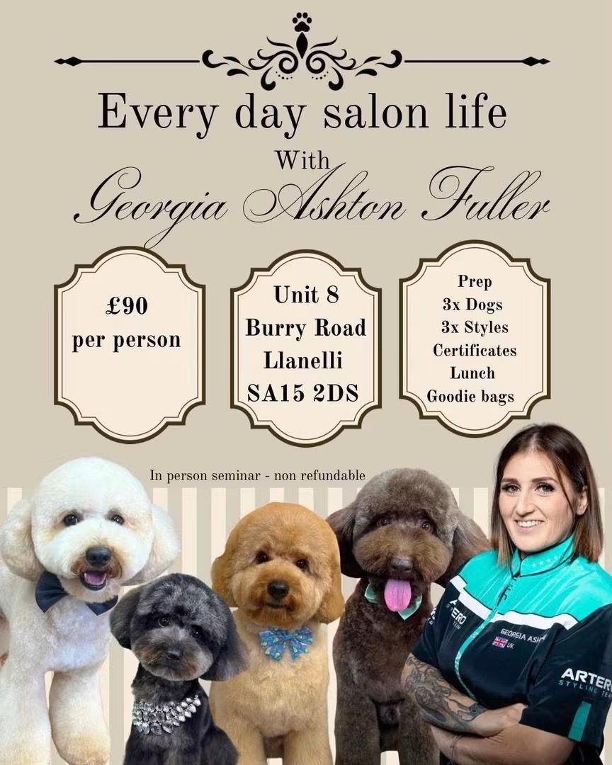 Everyday Salon Life with Georgia Ashton Fuller at Louisianna Grooming Service
